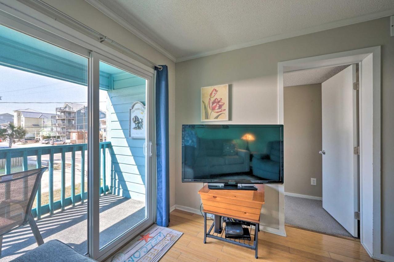 Condo With Balcony And Pool Walk To 2 Beach Accesses! Каролина Бийч Екстериор снимка