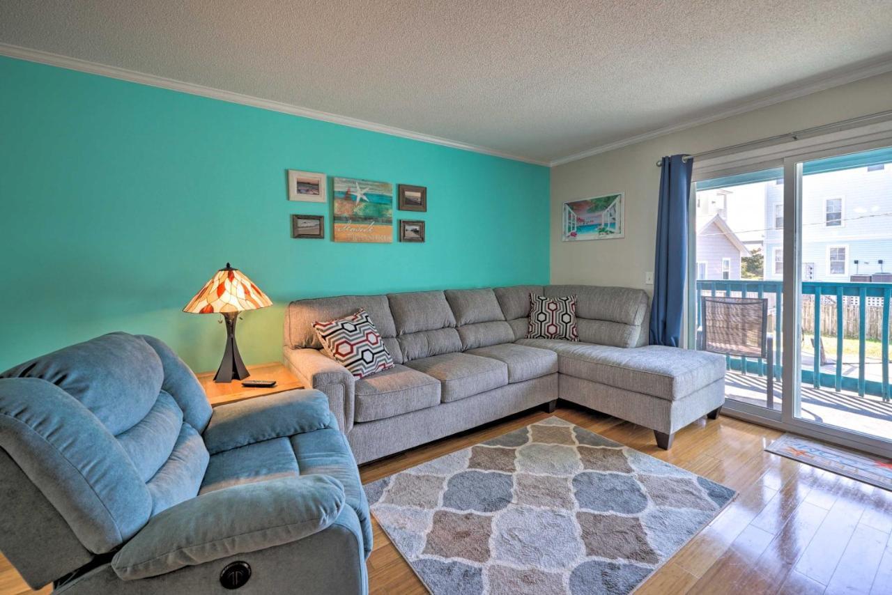 Condo With Balcony And Pool Walk To 2 Beach Accesses! Каролина Бийч Екстериор снимка