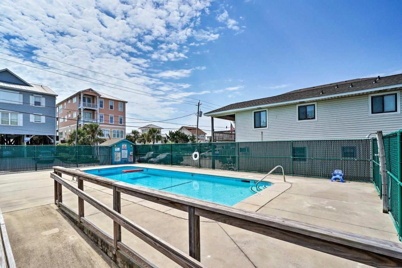 Condo With Balcony And Pool Walk To 2 Beach Accesses! Каролина Бийч Екстериор снимка